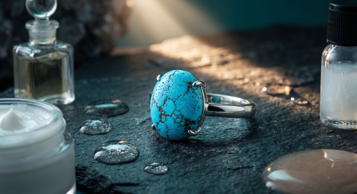 چگونه از تغییر رنگ سنگ فیروزه جلوگیری کنیم؟